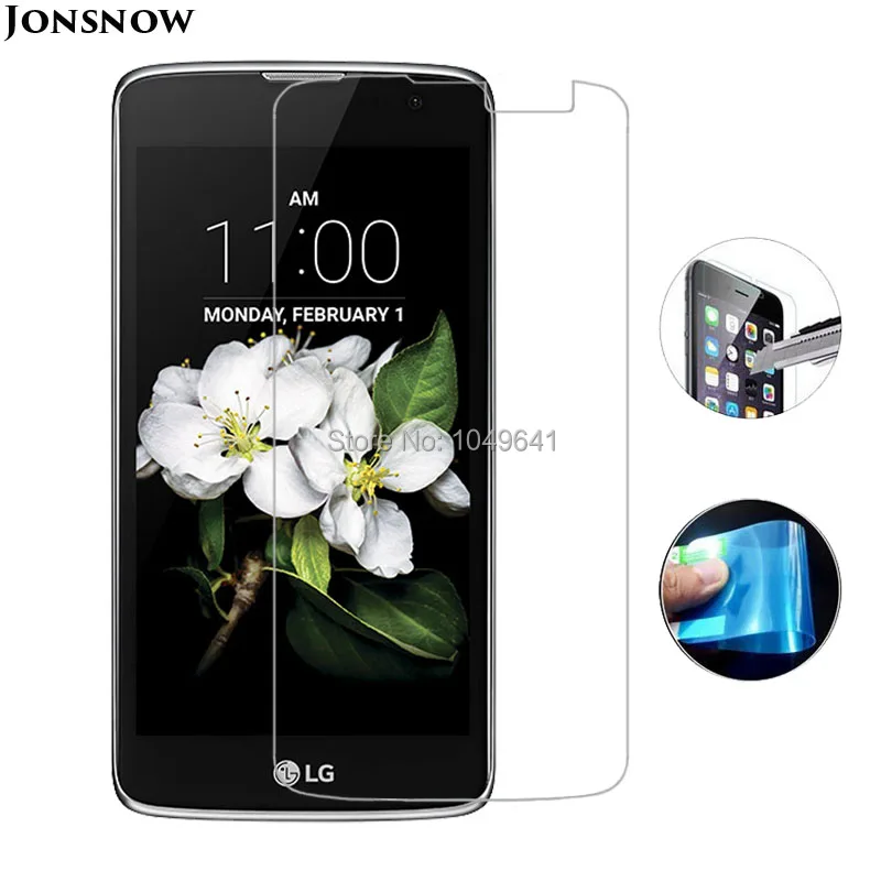 Нано-Экран протектор для LG K7 X210 X210DS AS330 с обмоткой эластичной пленкой(не закаленная пленка) взрывостойкое 5 дюймов прозрачный ЖК-дисплей пленка 2 шт