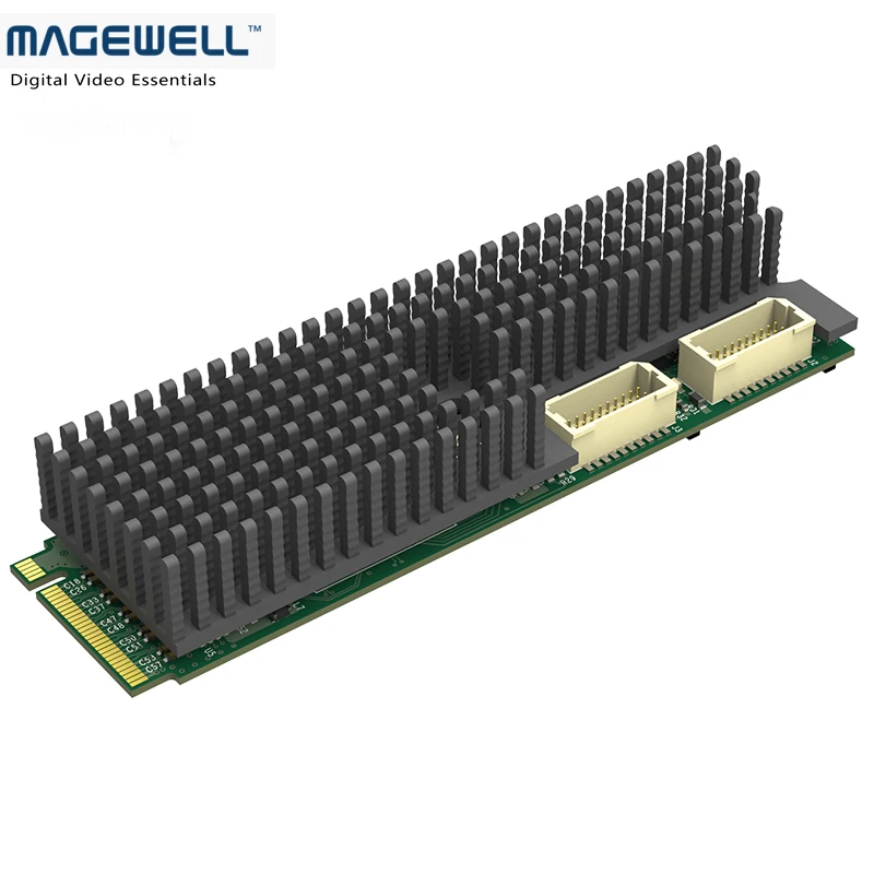 Magewell Eco Capture Dual HDMI M.2 двухканальный HDMI Capture Card плюс встроенный аудио