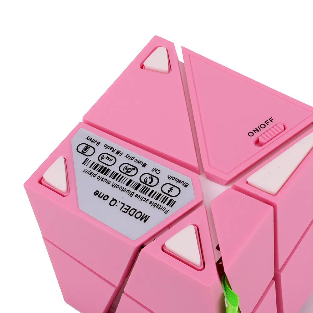 TOPROAD Qone портативный Bluetooth динамик со светодиодный светильник стерео караоке бокс