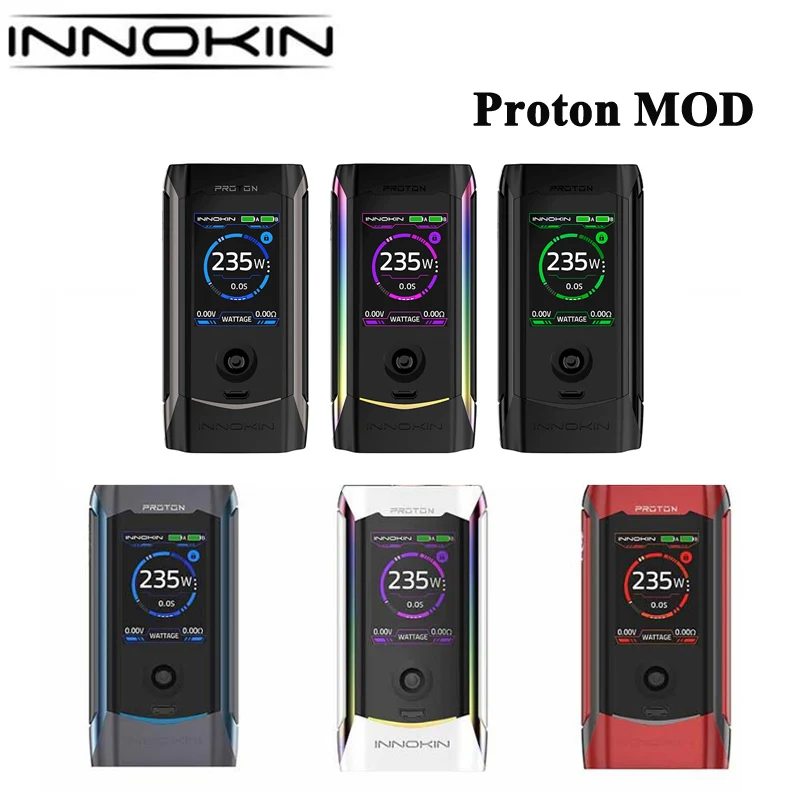 Оригинальная электронная сигарета Innokin Proton 235 Вт бокс мод VV VW вейп с поддержкой Plex