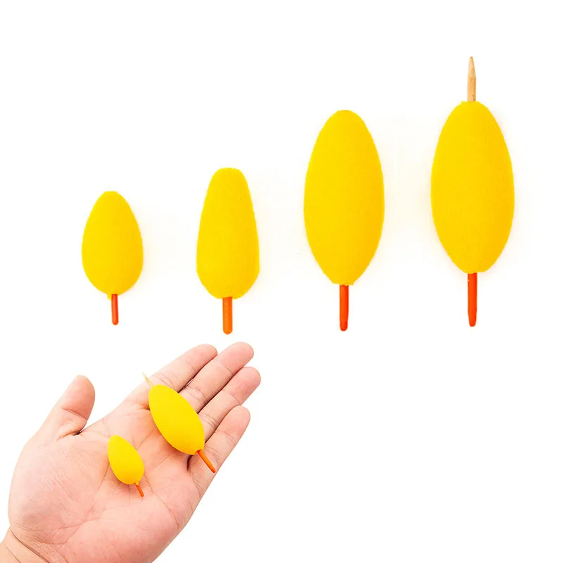 2 шт./пакет Рыбалка плавающий поплавок инструменты 4 размера вспененный индикатор