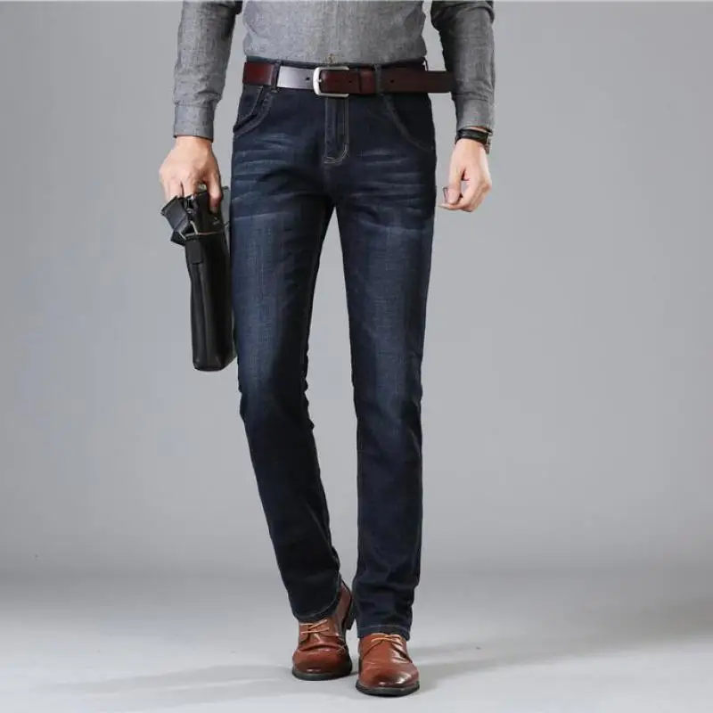 2019 брендовые модные дизайнерские джинсы мужские прямые черные с принтом рваные