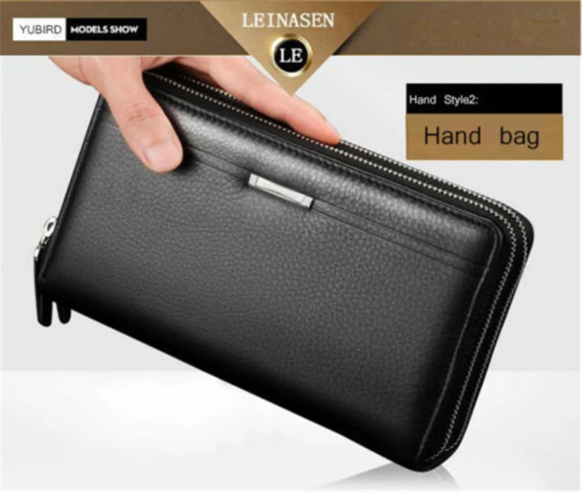 2018 новый и модный классический мужской кожаный держатель для удостоверения