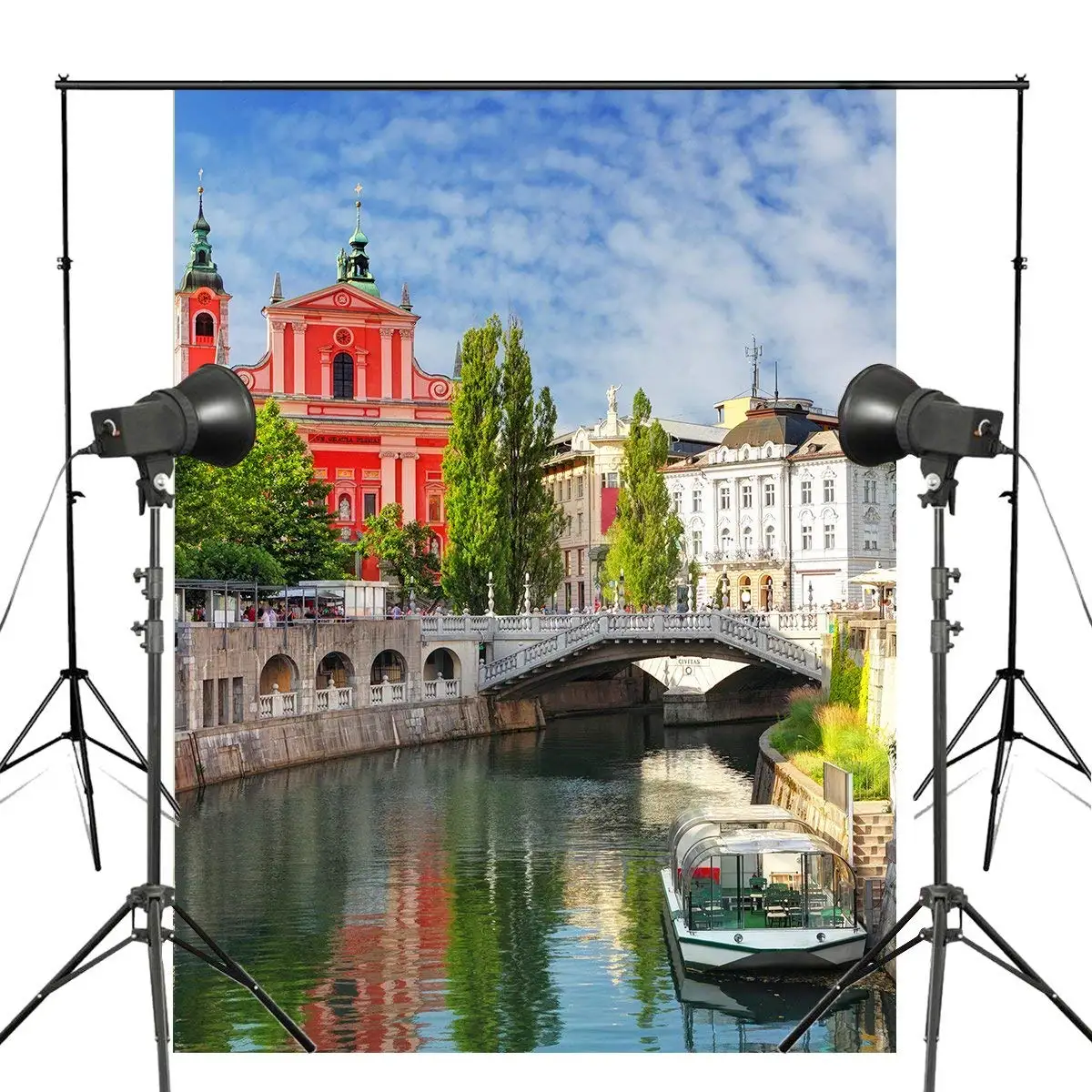 5X7 футов изысканный фон для фотосъемки Париж Городской город жизни фотостудия