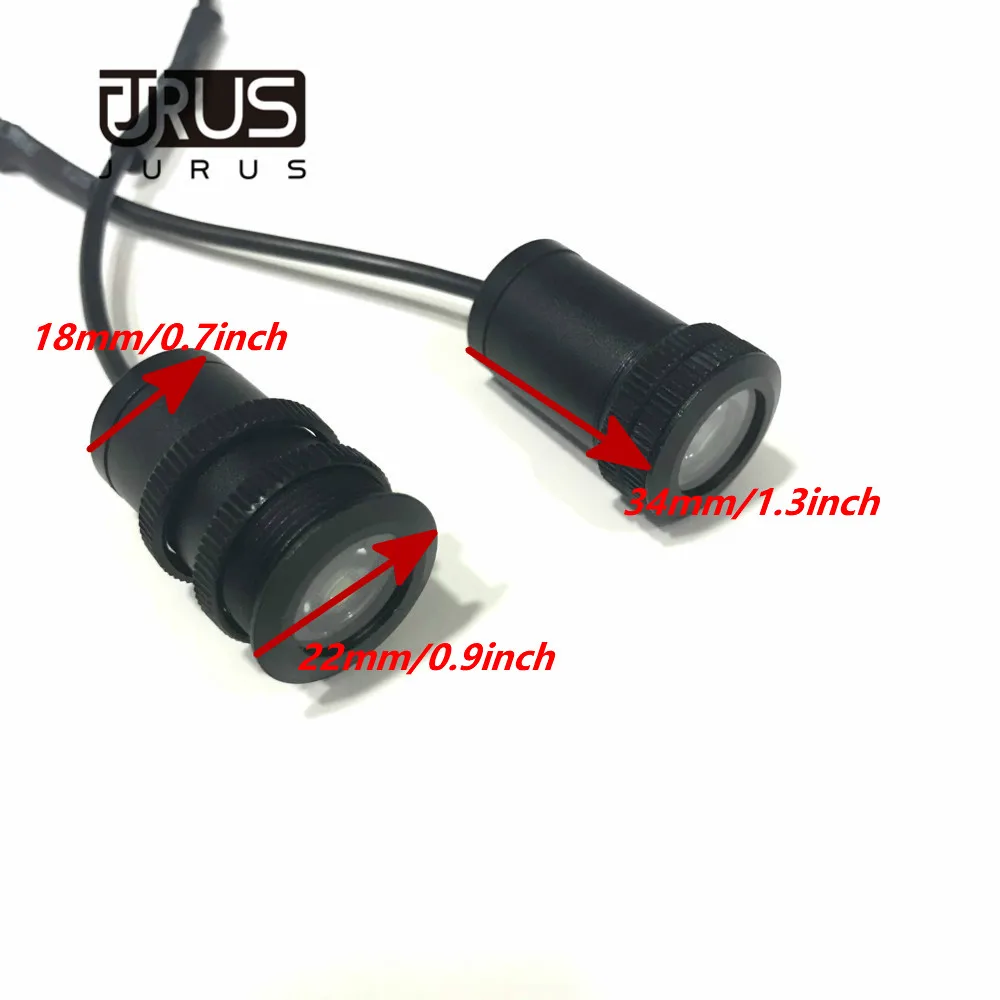 JURUS 2x Led Автомобильные дверные огни лазерный проектор Авто Дверь Добро пожаловать