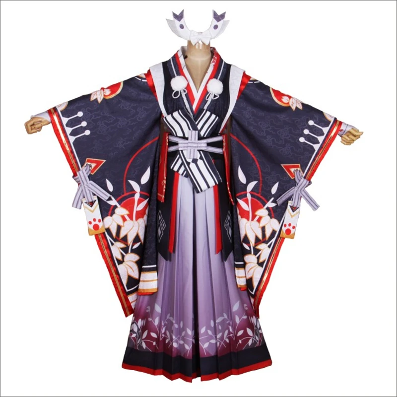 Костюм для косплея из игры Onmyoji SSR Onikiri костюмы на Хэллоуин кимоно японская форма