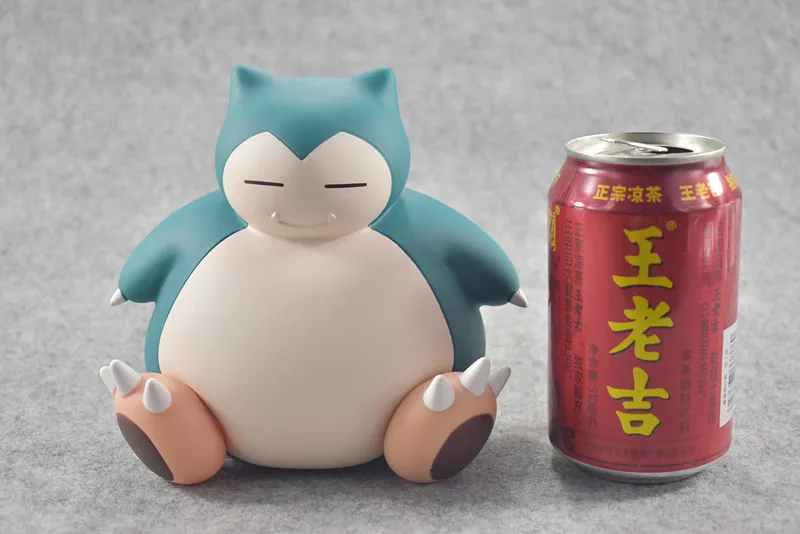 Snorlax модель куклы Копилка Kabigon Рисунок мультфильм Копилка детские игрушки подарок игрушки для детей 16 см