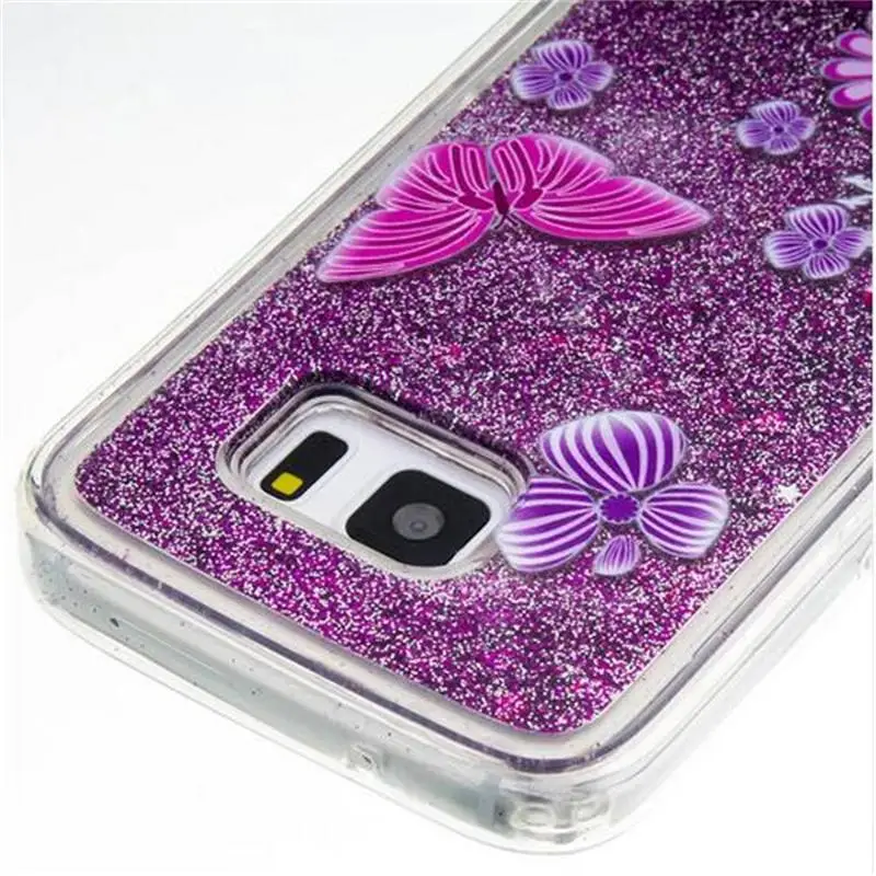 For Samsung S5/S6/S6edge/S7/S7 edge Mobile Case Bling glitter Quicksand Silicon TPU Cover Galaxy S7 |