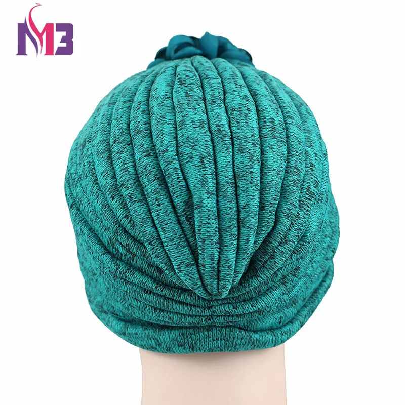 2017 Новинка зимы модные женские туфли Вязать Тюрбан TWIST оголовье толстые теплые