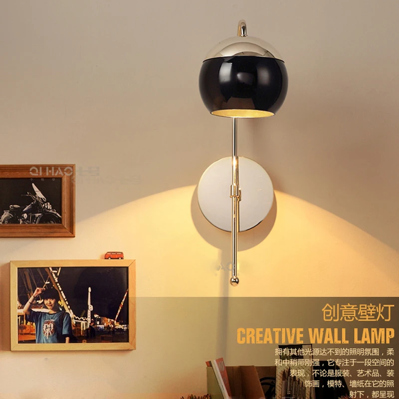 Может быть телескопическая железная настенная лампа для спальни led современный