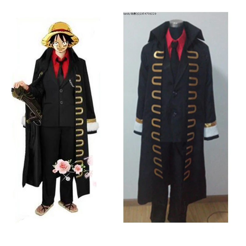 

2016 Anime One piece luffy Trafalgar Law Cosplay custome