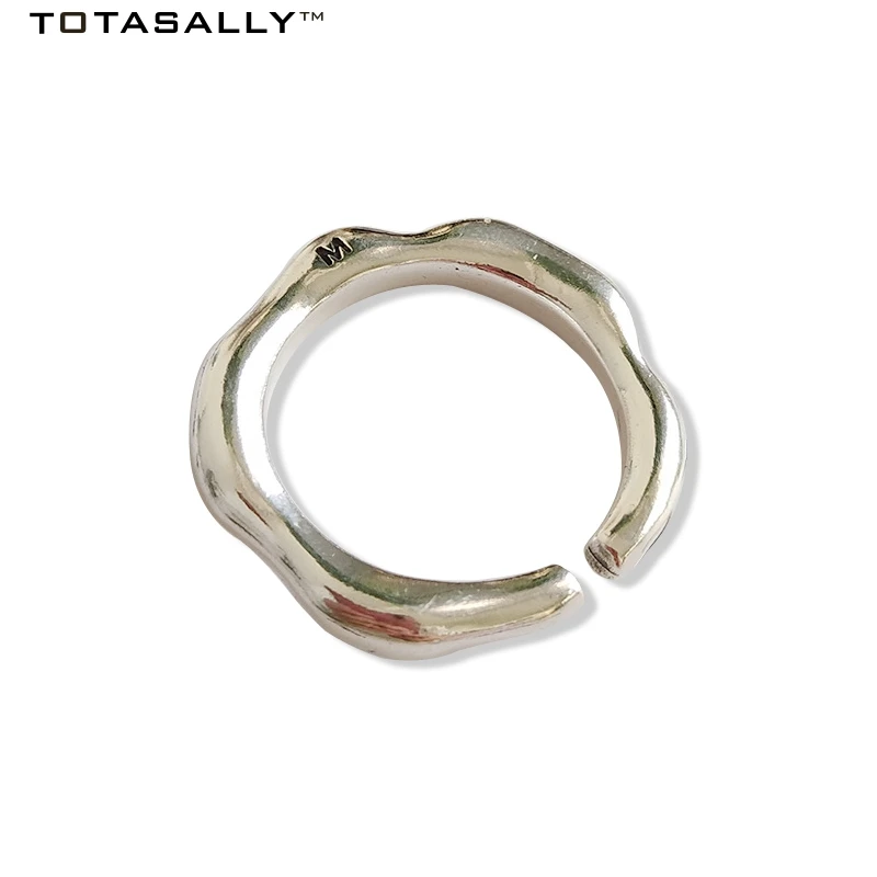 TOTASALLY 100% Настоящее Серебро S925 пробы Модные Винтажные стильные кольца на палец для