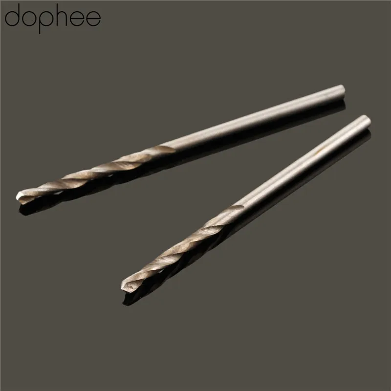 Dophee 10 шт. спиральные сверла из быстрорежущей стали 1 5/1 6/1 7/1 8/1 9 мм микро прямые