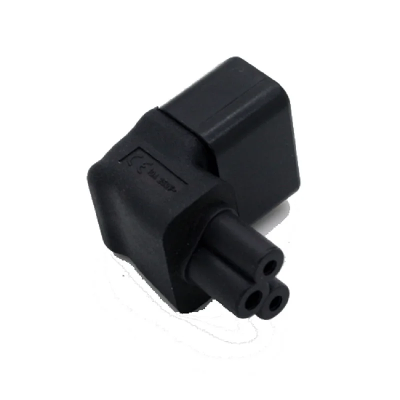 Адаптер питания переменного тока с изгибом под IEC320 C14 на C5|angle|angle adapter |