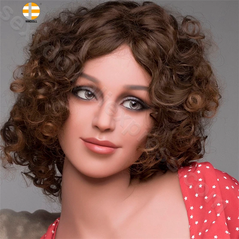 WMDOLL 2018 Новинка 205 # оральная головка TPE Силиконовая секс кукла голова западное