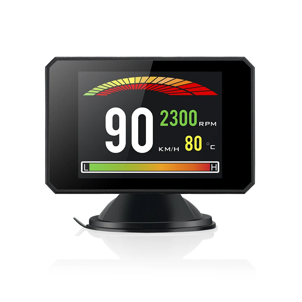Hud Дисплей лобовое стекло 5,8 TFT OBD цифровой автомобильный проектор скорости бортовой компьютер OBD2 Скорость ometer