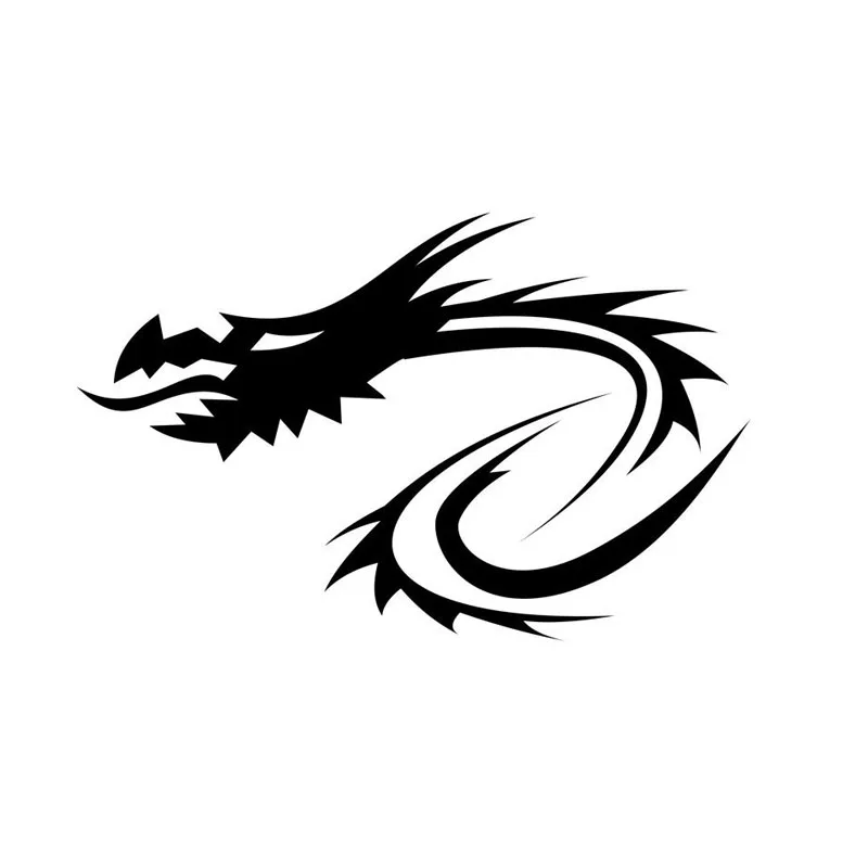 17 8*11 2 см декоративная наклейка с драконом модный автомобильный Стайлинг