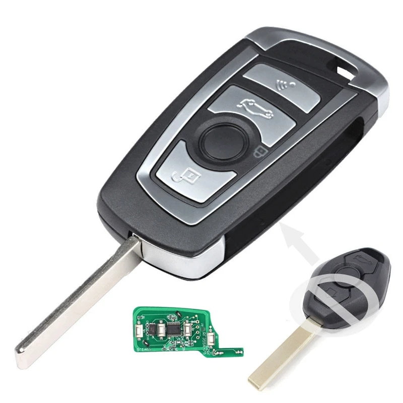 2Pcs 4 Button 315Mhz Remote Flip Key W/ Id46 Chip Cas2 For Bmw E39 E46 X5 X3 Z3 | Автомобили и мотоциклы