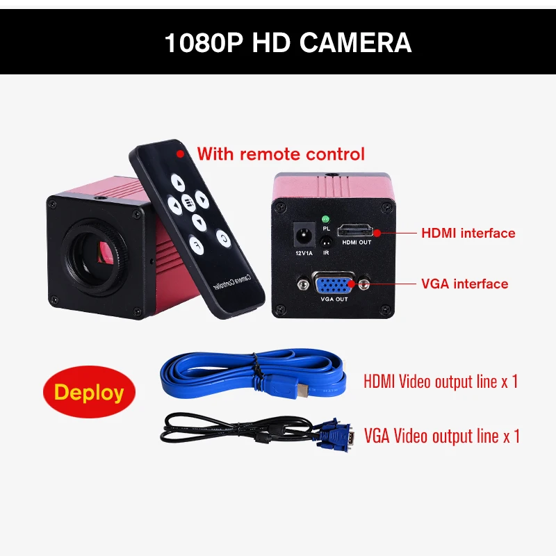 21MP HD 1080P HDMI камера VGA стерео Тринокулярный цифровой увеличительный микроскоп 3,5 90x+ 1/3 адаптер+ 56 светодиодный пайка света ремонт