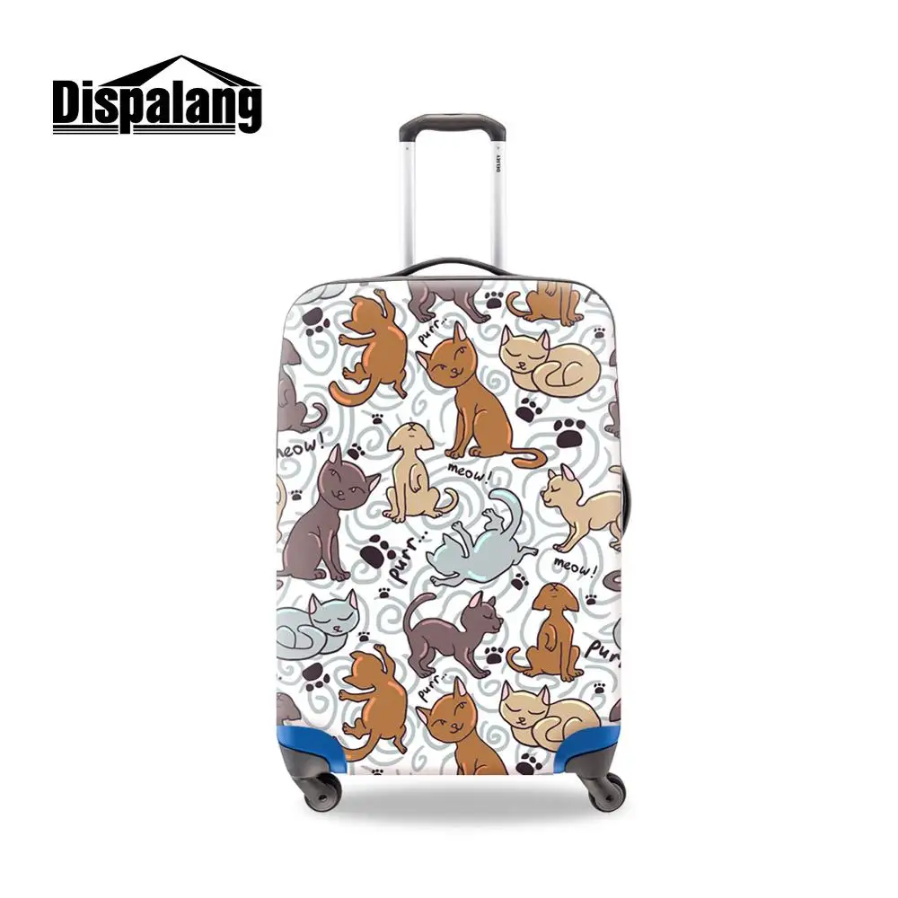 

Customized Picture Word on Baggage Cover for Women Cute Style Covers Apply to Trolley Suitcase Accessories Girls Travel Products