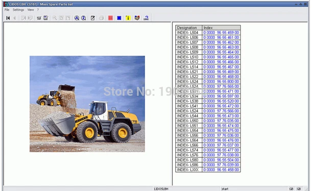 Полный набор запчастей и услуг для либхера 2013|liebherr parts|set 2 |