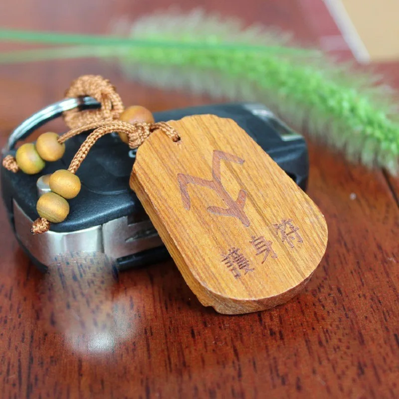 Новый дизайн палисандр петух резной брелок деревянные Ремесла для ключей