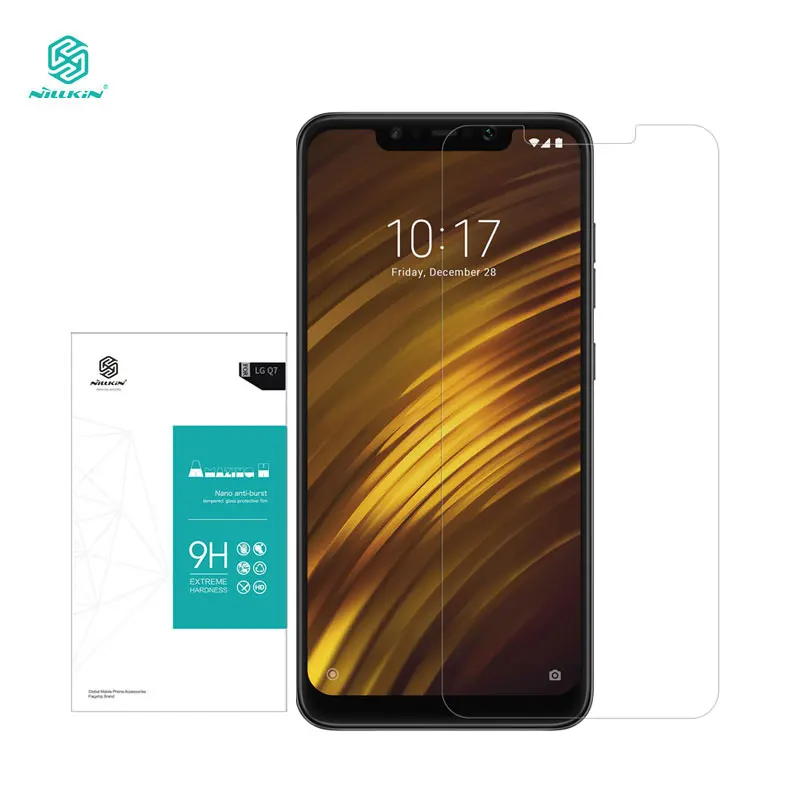 

Pocophone F3 Tempered Glass Nillkin Amazing H 0.33MM Screen Protector for Xiaomi POCO F1 F2 Pro X2 X3 NFC Glass