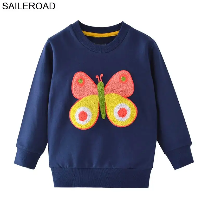 9007 same picture SAILEROAD Star Pattern Мальчики Толстовки для детской одежды Осень Дети Толстовки Одежда Дети Девушки Рождественский Костюм - Color: 9007 same picture
