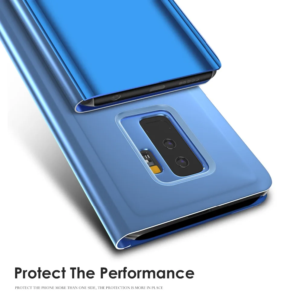 Роскошный зеркальный чехол для смартфона Samsung A30 A50 A6 A7 Galaxy A8 Plus 2018 A10 E A70 Note 10 + A40