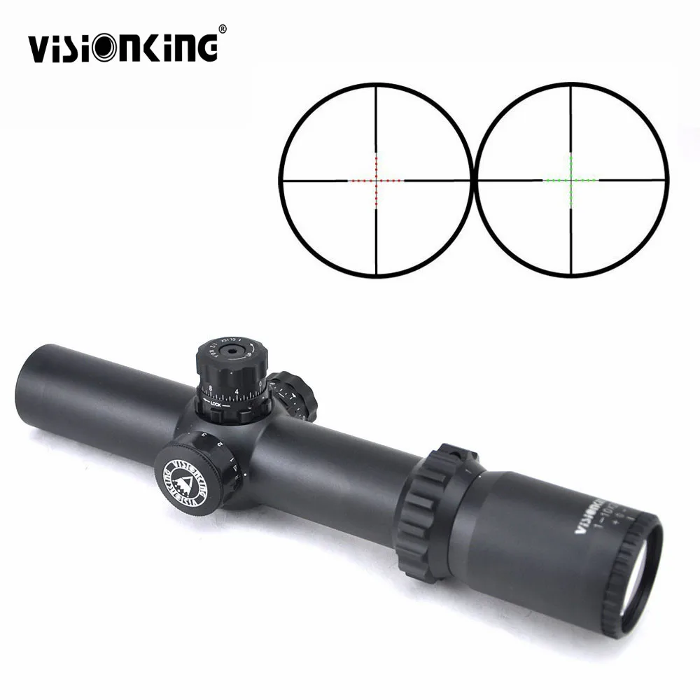 Visionking 1 10x28 мил точечный Снайперский прицел Водонепроницаемый 35 мм трубчатый