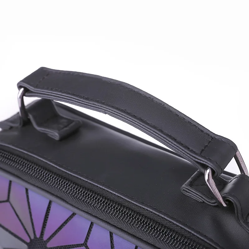 Для женщин Путешествия светящиеся геометрический плед блесток женский Сумки для