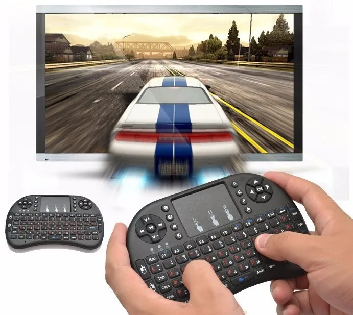 REDAMIGO русская воздушная мышь I8 2,4 ГГц Беспроводная клавиатура Air mouse тачпад беспроводной пульт дистанционного управления для Andriod tv Box PC RCLI8