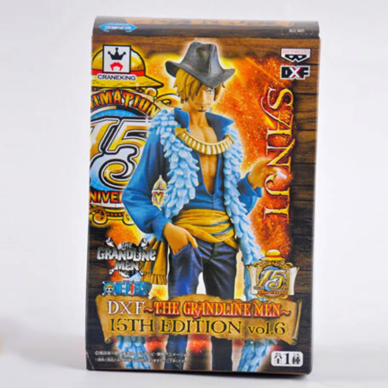 Экшн-фигурка Sanji из японского аниме крутая модель 15 юбилея ПВХ игрушки-куклы 18 см |