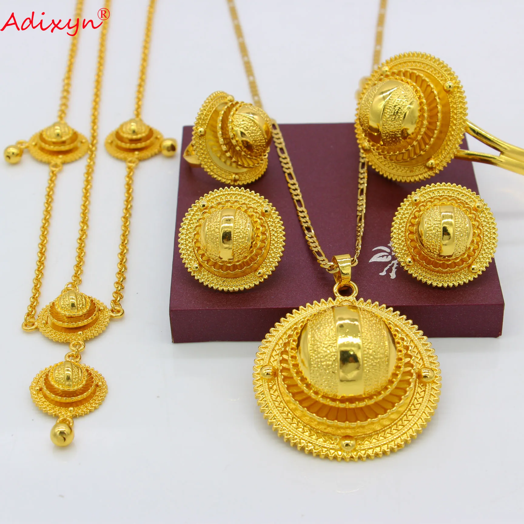 Adixyn комплект ювелирных изделий из