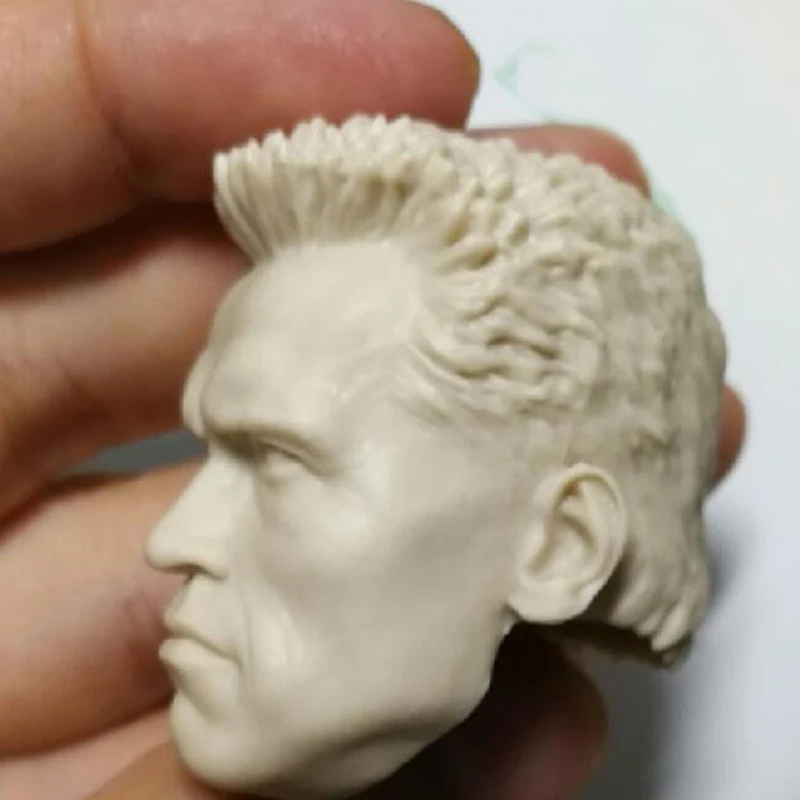 Лидер продаж 1/6 весы чистые неокрашенные с головой Шварценеггера|Игровые фигурки