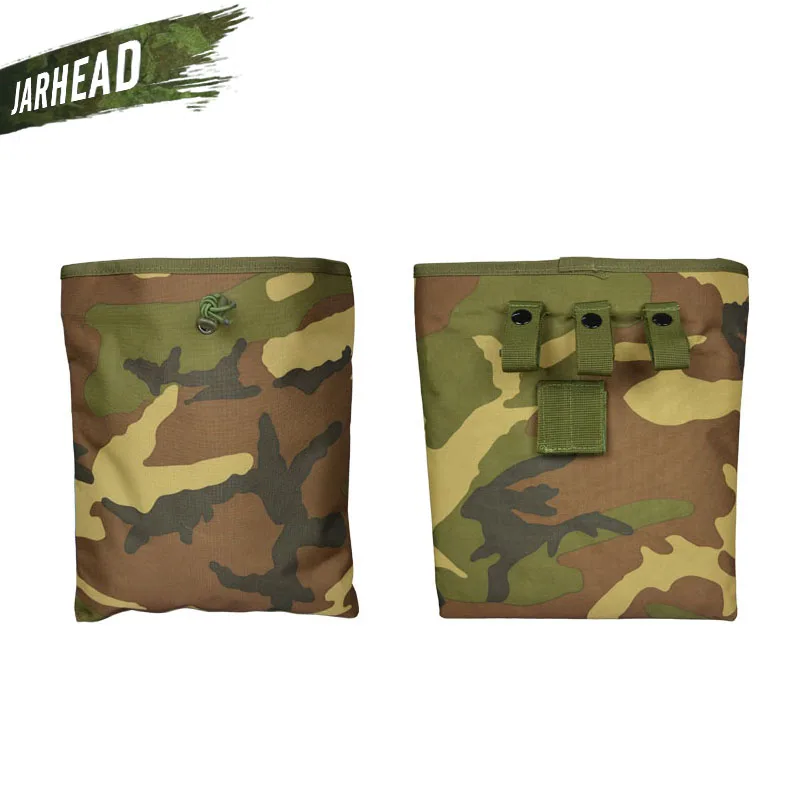 

CQC Molle System AR15 Tactical Molle Dump Magazine Pouch Military Hunting Recovery Bag Drop Pouch Military Accessories