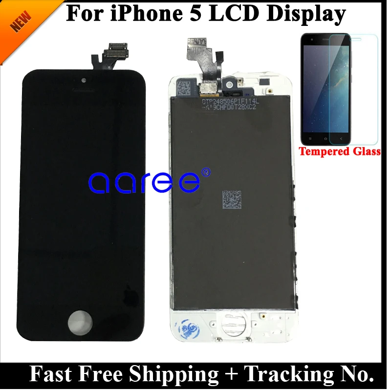 Grade AAA No Dead Pixel For iPhone 5 LCD I5S 5C Display for SE Screen Touch Digitizer Assembly | Мобильные телефоны и