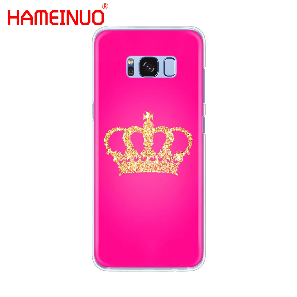 HAMEINUO однотонный розовый чехол для мобильного телефона с принтом девушки Samsung Galaxy