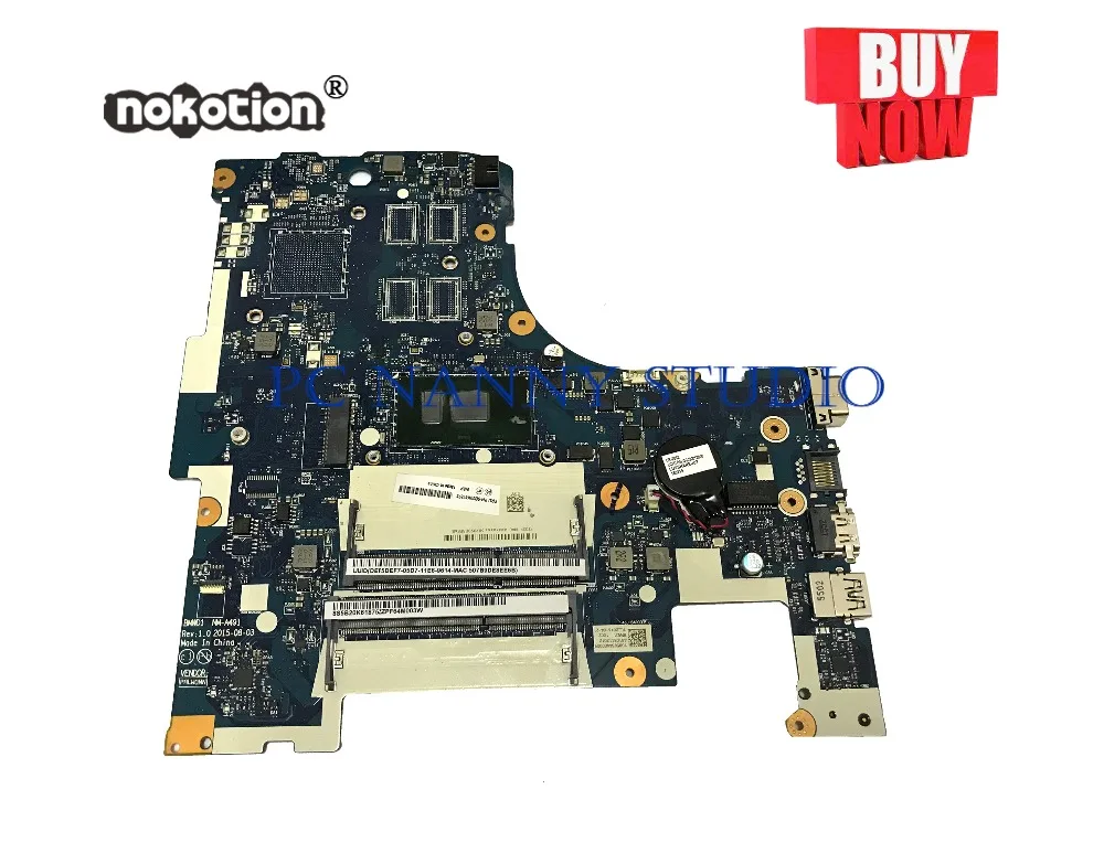 Материнская плата PANANNY 5B20K61875 для ноутбука lenovo 300 17ISK BMWD1 NM A491 3855U