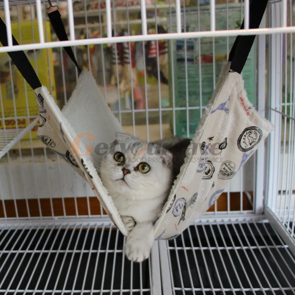 Pet крыса кролик/хорька Шиншилла/Кошка Одеяло Гамак покрывало мешок|Кровати и