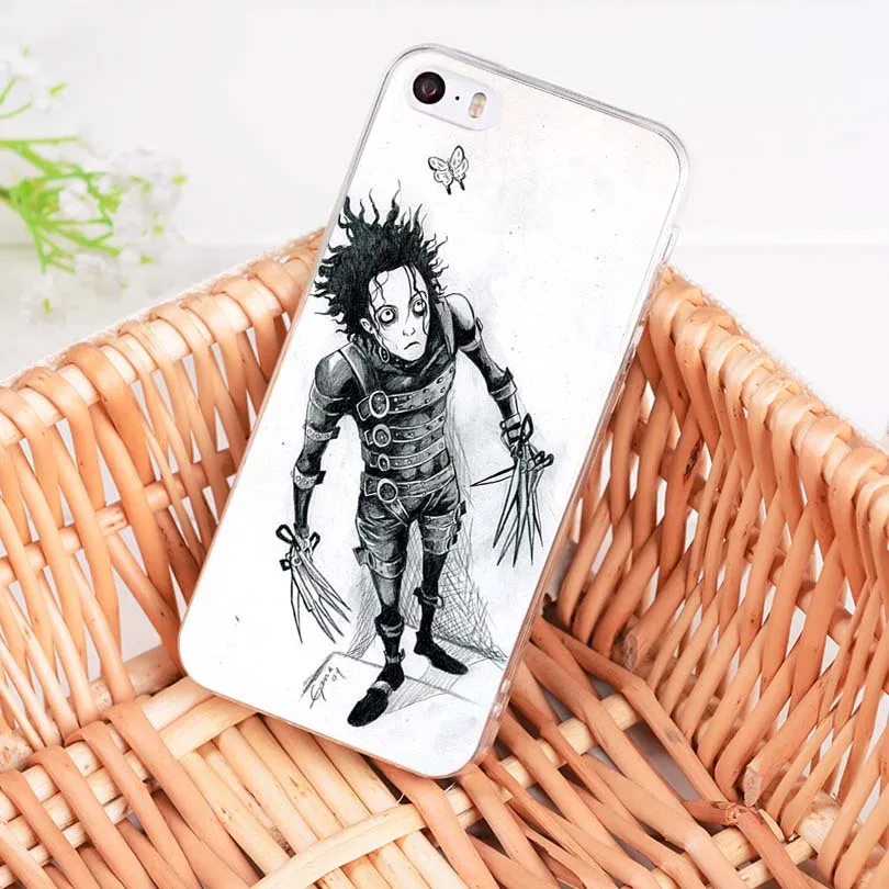 MaiYaCa Edward Scissors Hand хит продаж Модный тонкий чехол для iPhone 8 7 6 6S Plus X 10 5 5S SE 5C 4 4S |
