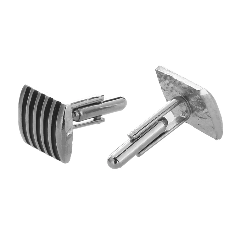 Мужская деловая рубашка из нержавеющей стали квадратная решетка Свадебные