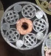 as photo 5," нож DIY хвостовик латунные мозаичные заклепки гвоздь стальная трубка 6 мм DIY винт для ручки ножа более дизайн изысканный стиль заполненная смола - Цвет: as photo