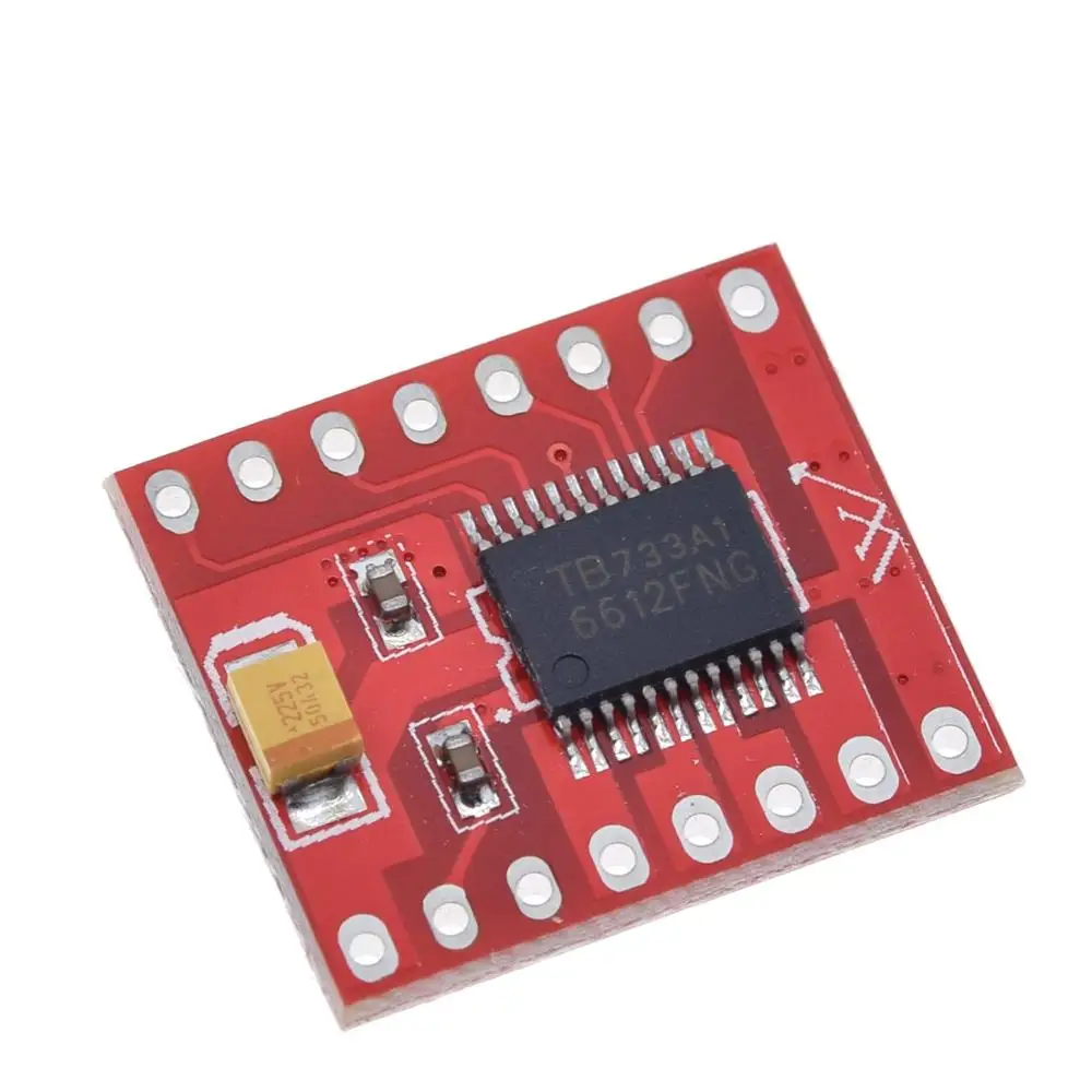 Двухмоторный драйвер TB6612 1А TB6612FNG для микроконтроллера Arduino лучше чем L298N |