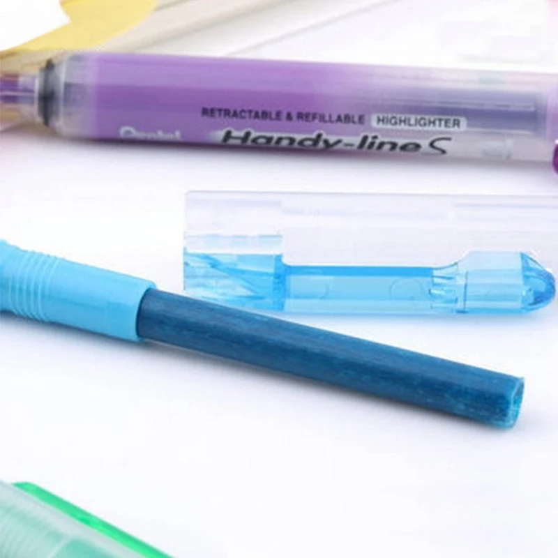 1 шт. ручка Pentel surligeur SXS15 стильная Выдвижная неоновая хайлайтер 6 цветов|pen pentel|pen