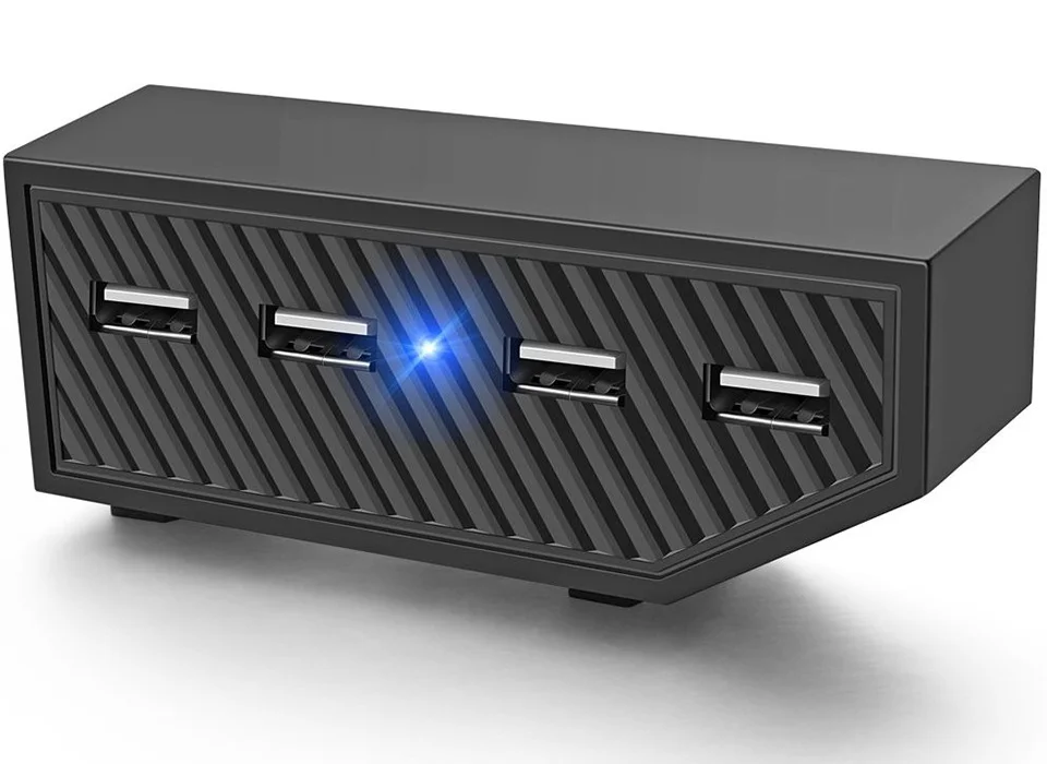 4 USB порта расширения USB концентратор для XBox One игровой консоли USB адаптер разветвитель USB порт удлинитель адаптер XBox One игровые аксессуары