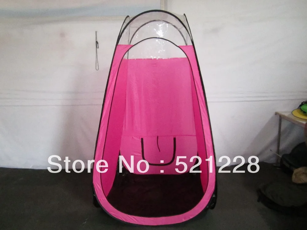 Розовый цвет спрей для загара палатка с пвх крыши/наивысшего качества Популярные