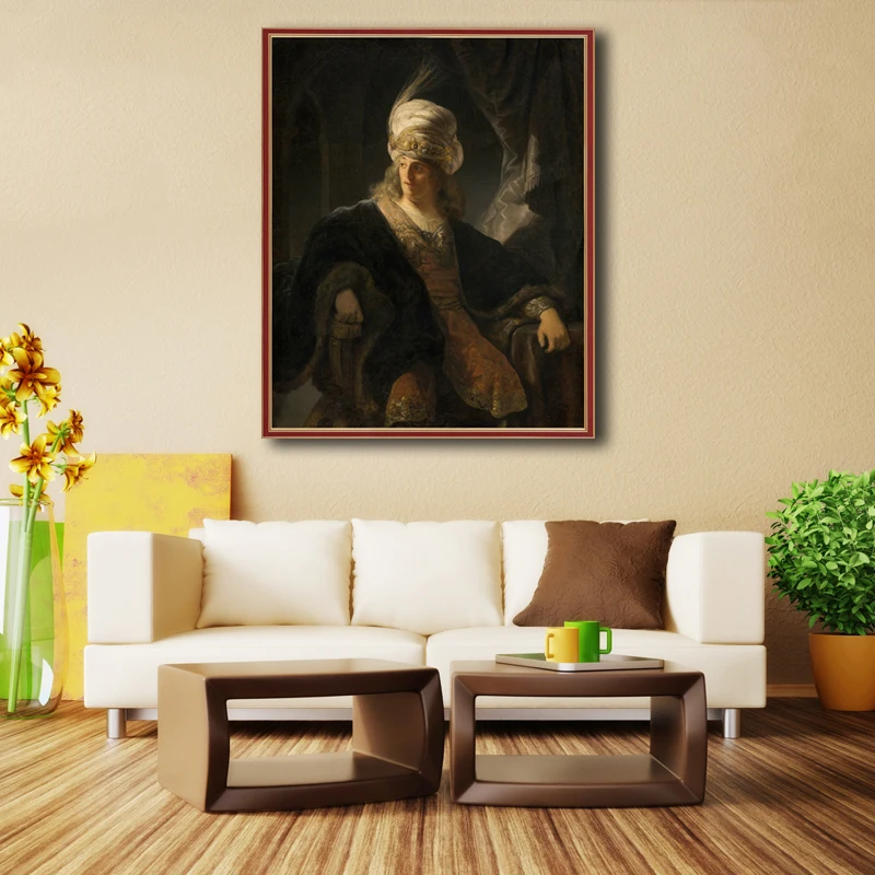 OUYIJIA Rembrandt Character Young Man In Oriental 5D DIY Oil Diamond Painting Embroidery Mosaic Picture Of Rhinestone Decoration | Дом и сад
