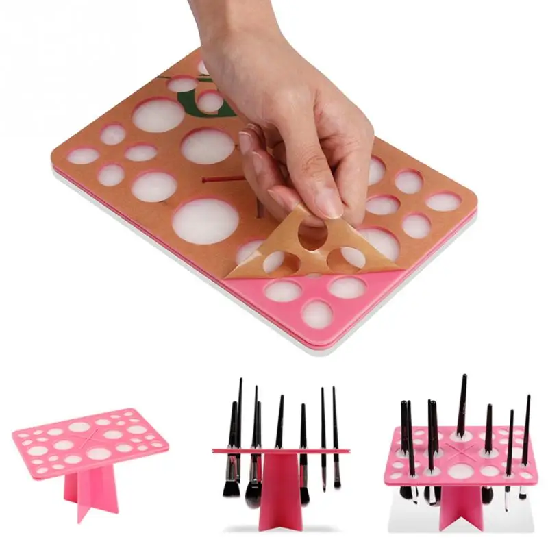 Docolor кисти в сторону повесить инструменты Организатор стенд дерево сухая кисть