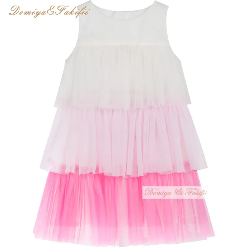 Платье для маленьких девочек летний костюм детская одежда 2018 Детская Вечеринка